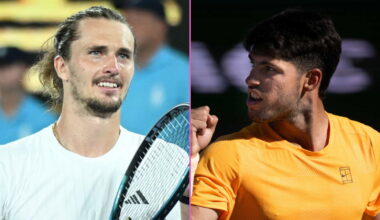 What prize money & ranking points did Alcaraz & Zverev win?
