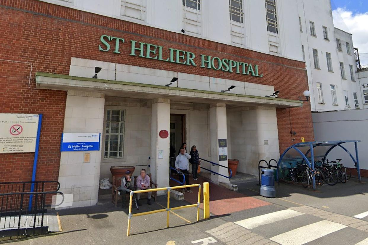 St. Helier HospitalCredit: Google Maps