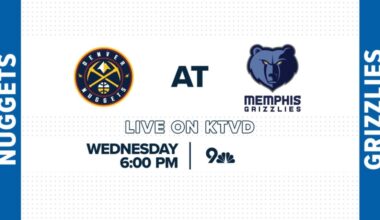 Nuggets take on Grizzlies as fans enjoy free over-the-air broadcast on KTVD