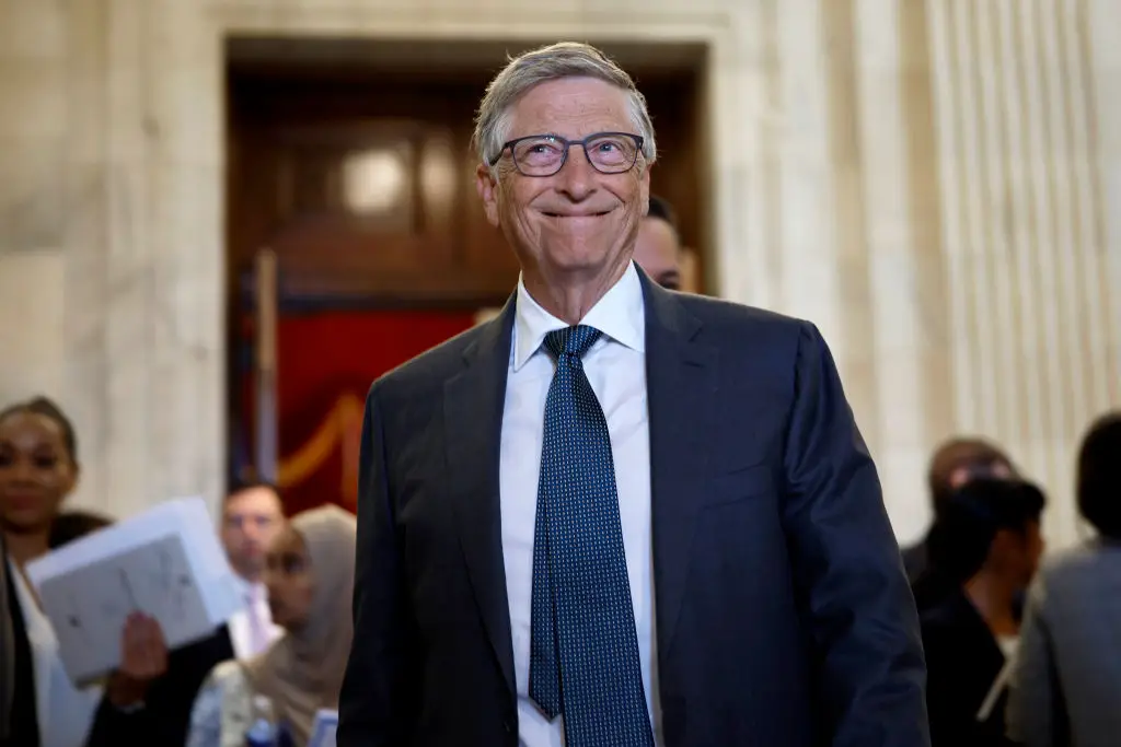 Bill Gates probably isn't too worried about AI's potential effect on his career (Chip Somodevilla/Getty Images)