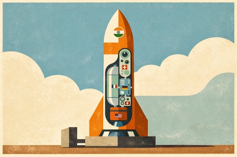 India's Space Sector Is Booming. Its Supply Chain Is Almost Entirely Foreign.