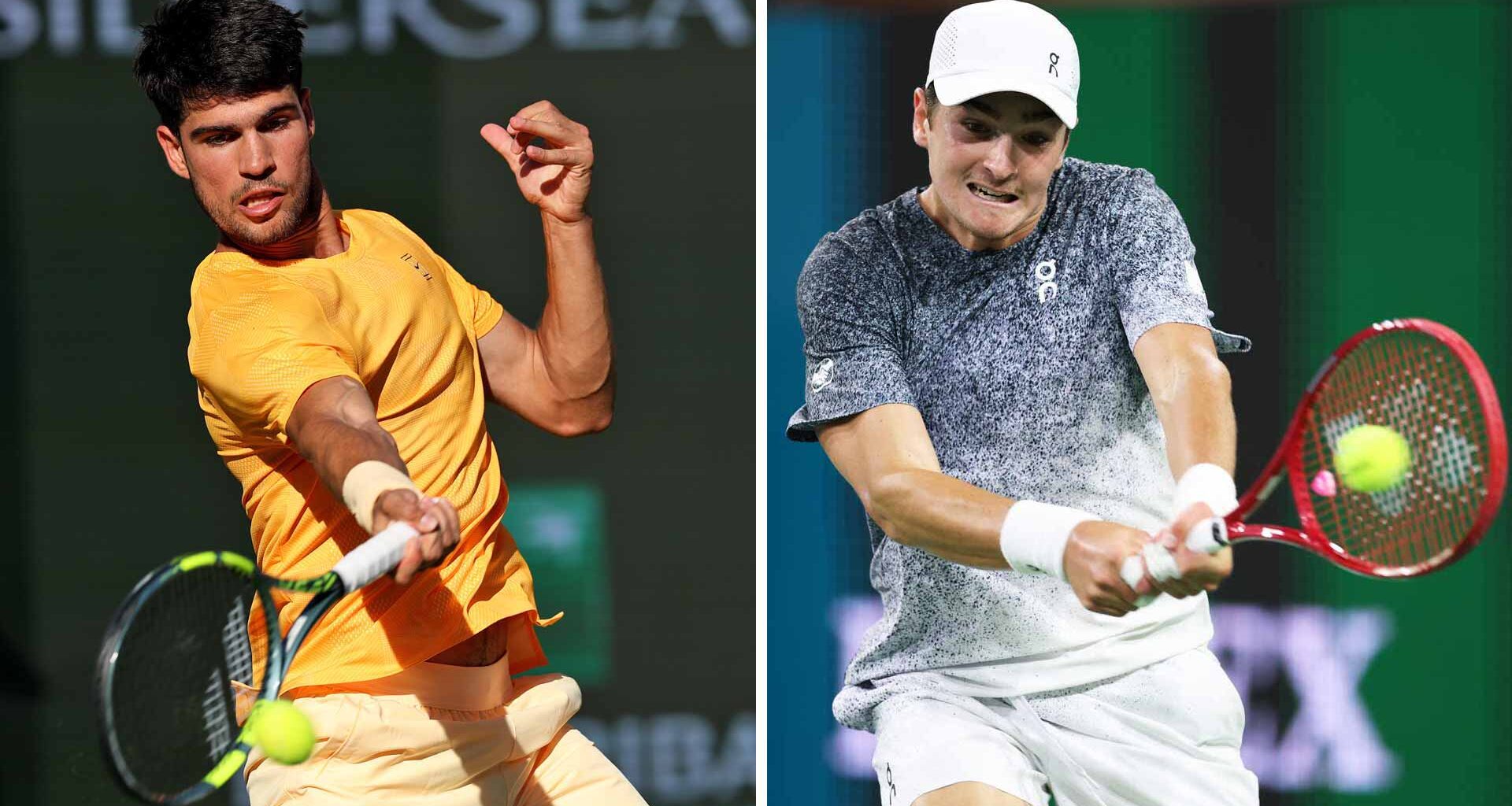 Carlos Alcaraz was full of praise for Joao Fonseca at the BNP Paribas Open in Indian Wells.