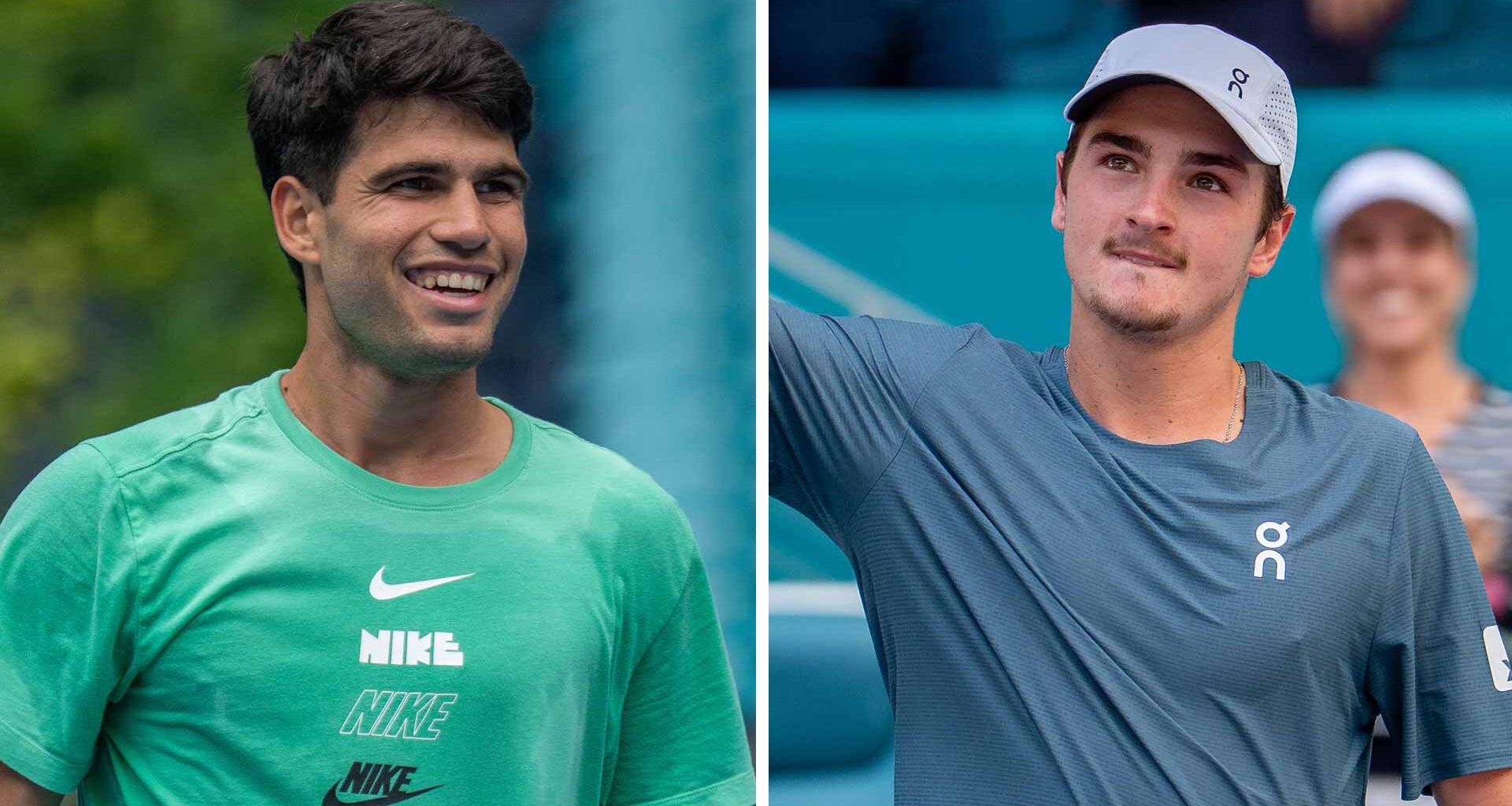 Carlos Alcaraz and Joao Fonseca are set for their maiden Lexus ATP Head2Head meeting.