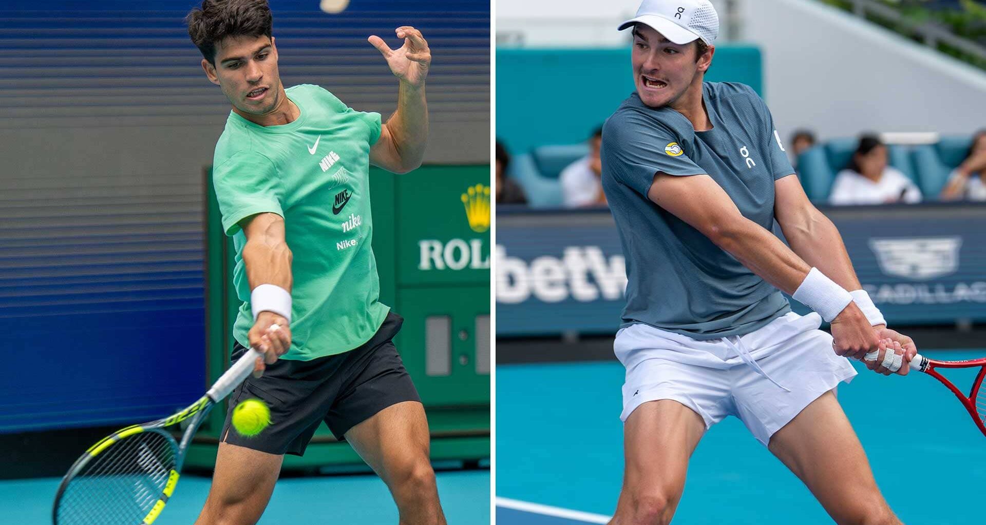 Carlos Alcaraz and Joao Fonseca are both former Next Gen ATP Finals champions.
