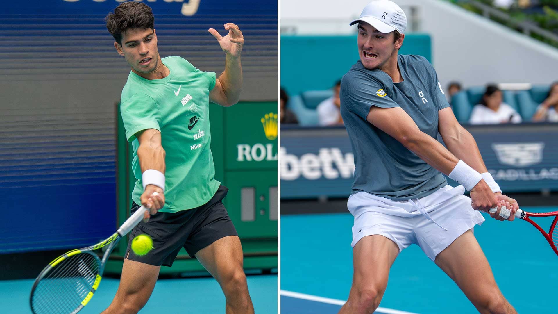 Carlos Alcaraz and Joao Fonseca are both former Next Gen ATP Finals champions.