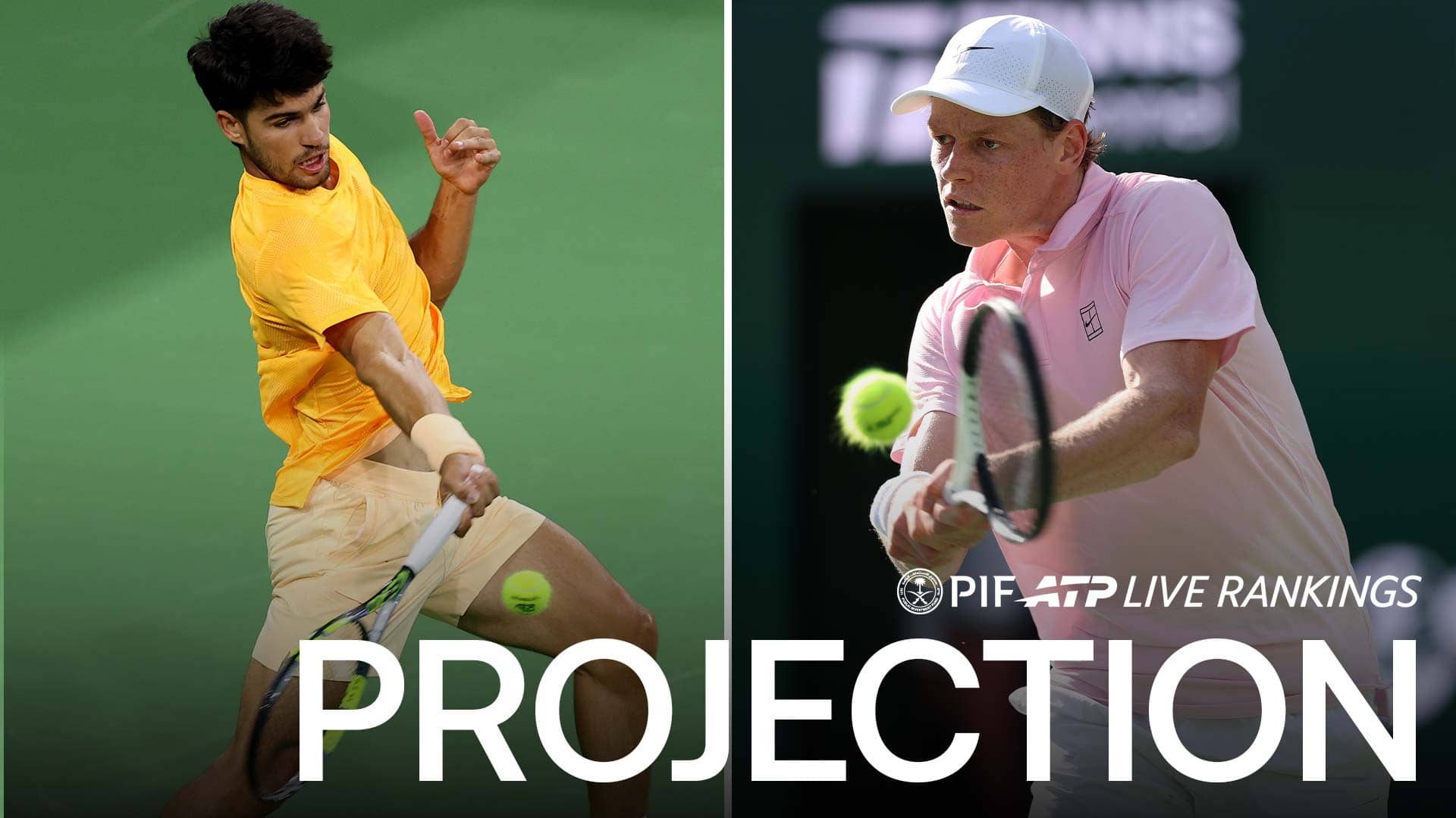 Carlos Alcaraz and Jannik Sinner will continue their World No. 1 battle in Miami.