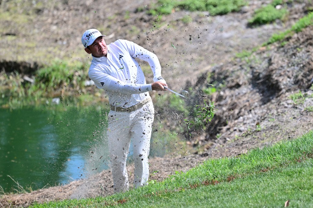 Alejandro Tosti in action during the first round of the Valspar Championship on March 19, 2026.