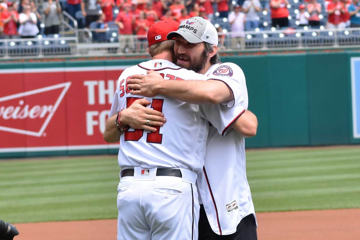 Max Scherzer reflects on his relationship with Alex Ovechkin and shared Nationals-Capitals camaraderie: ‘We had some special moments together’