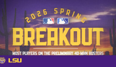 LSU Leads Nation with 15 Former Players Named to MLB Spring Breakout Preliminary Rosters – LSU