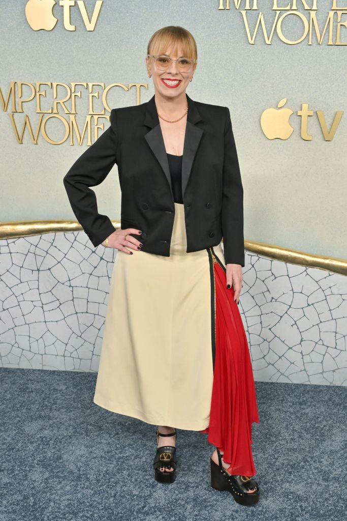 Annie Weisman attends the "Imperfect Women" premiere