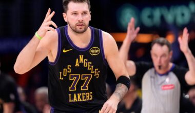 Luka Doncic scores 27 points as the Lakers rally past the Pelicans, 110-101