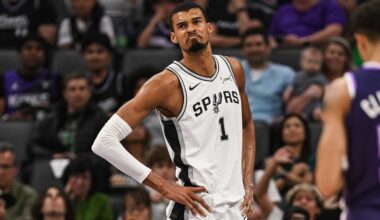 Wembanyama scores 18 points to lead Spurs over Kings 132-104