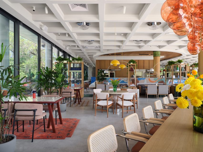 Almaty cafe interior