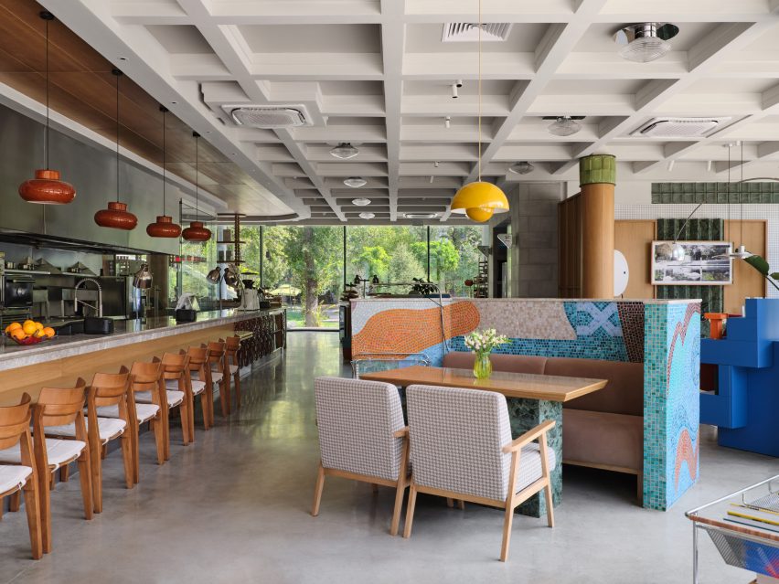 Almaty cafe by AT Interiors