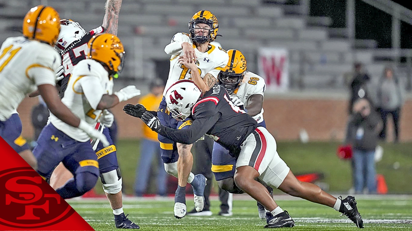 49ers met with Ball State DE Nathan Voorhis at pro day