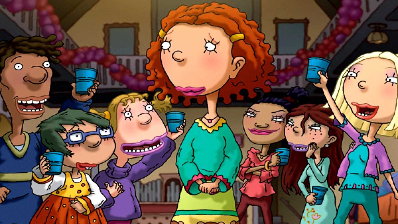 As Told by Ginger's main cast celebrates with a toast