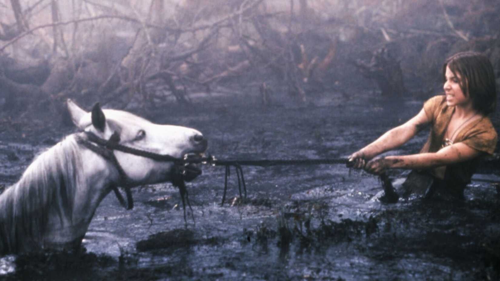 Atreyu fails to save Artax in The NeverEnding Story