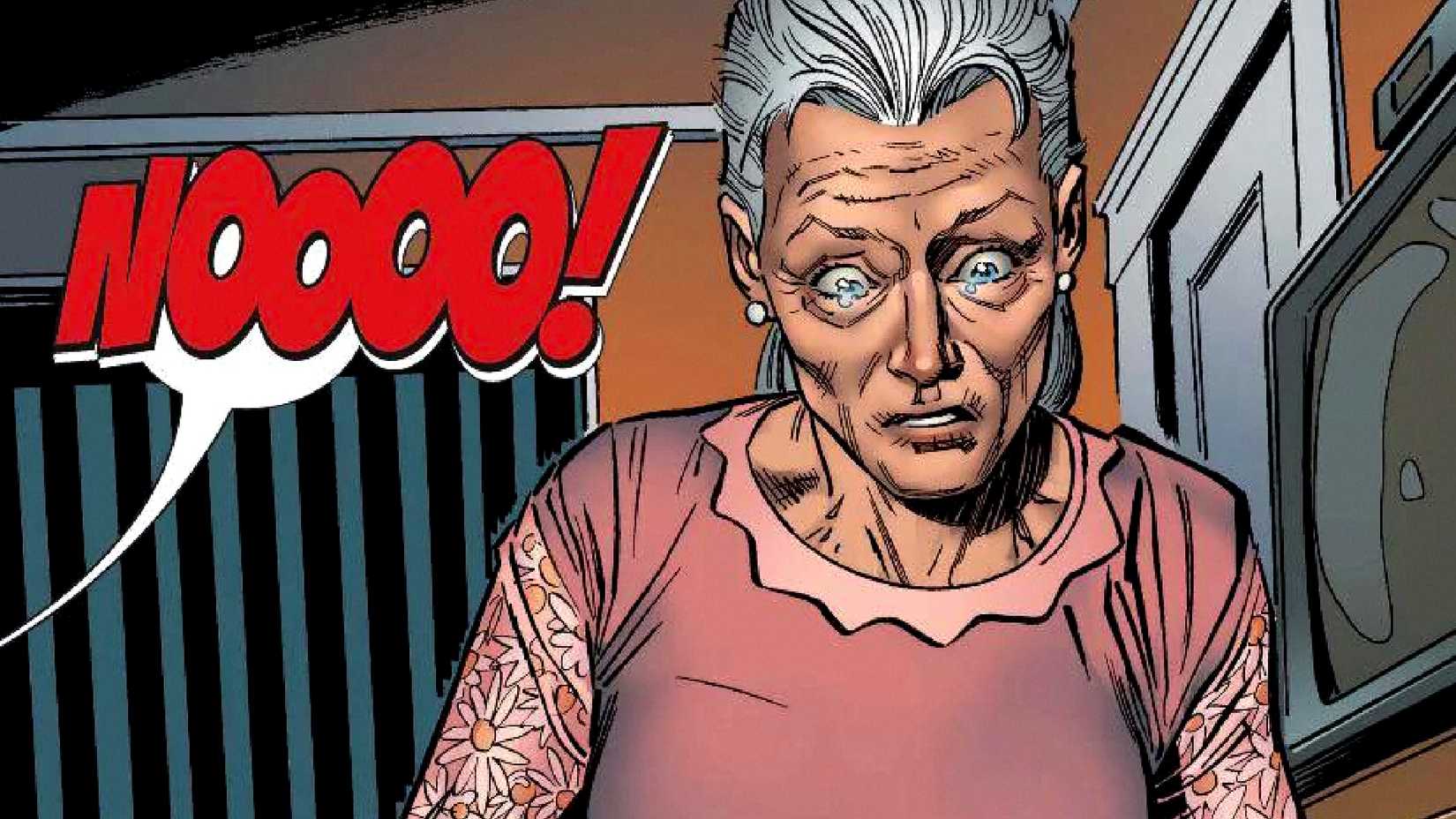 Aunt May is shot in Marvel Comics