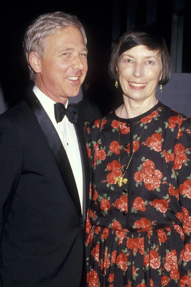 William Christopher and wife Barbara at the Angel Awards in Los Angeles in 1987Credit: Ron Galella, Ltd./Ron Galella Collection via Getty