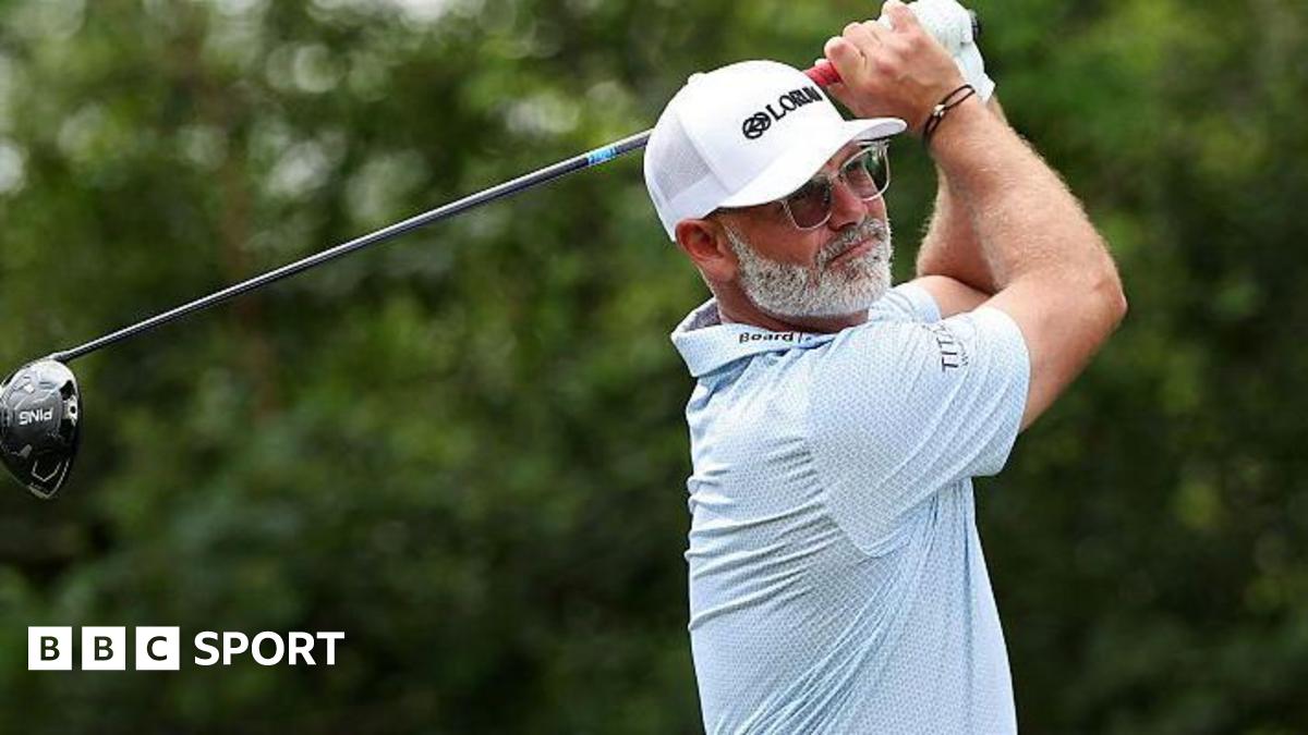 Paul Waring tees off