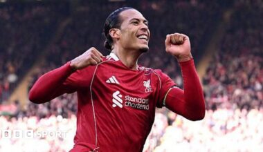 Liverpool 5-2 West Ham: Reds score five to move fifth in Premier League table
