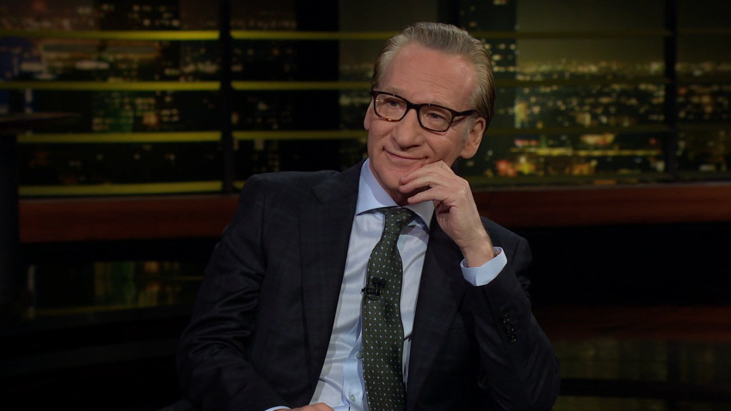 Bill Maher Says President Trump Tried to Block Kennedy Center Honor