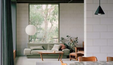 Seven tactile living spaces with blockwork walls