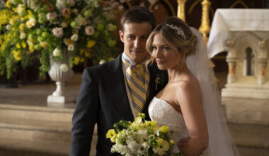 Jamie Reagan (Will Estes) and Eddie Janko (Vanessa Ray) in Blue Bloods