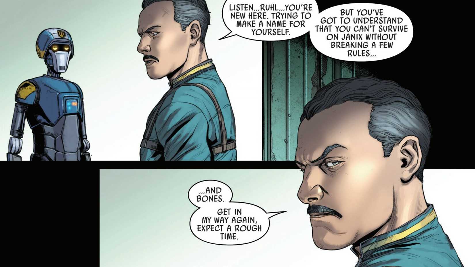 Brander Lawson And Two-Boots Give a Warning in Shadow of Maul