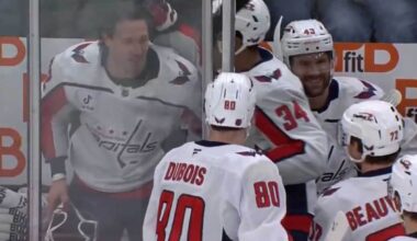 Capitals bench empties to give props to Brandon Duhaime in penalty box after Brandon Tanev fight: ‘I’m a sucker for that stuff’