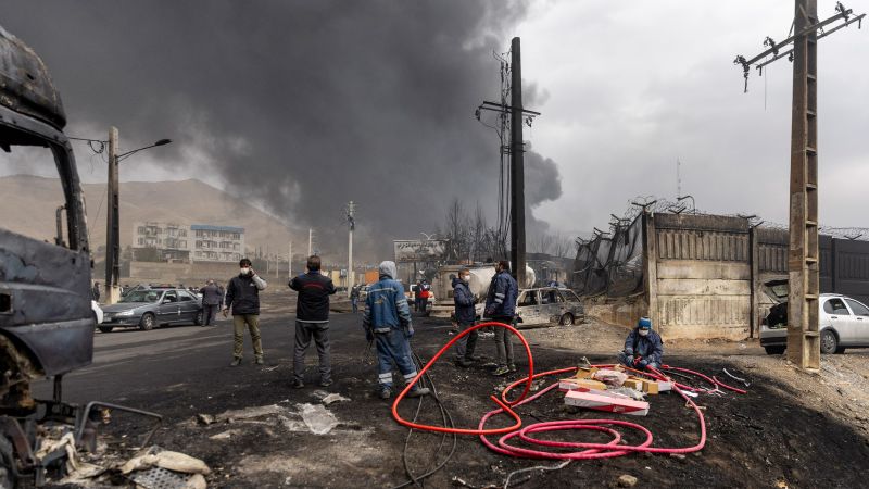 Oil jumps above $100 again with tankers on fire and new strikes across the Gulf