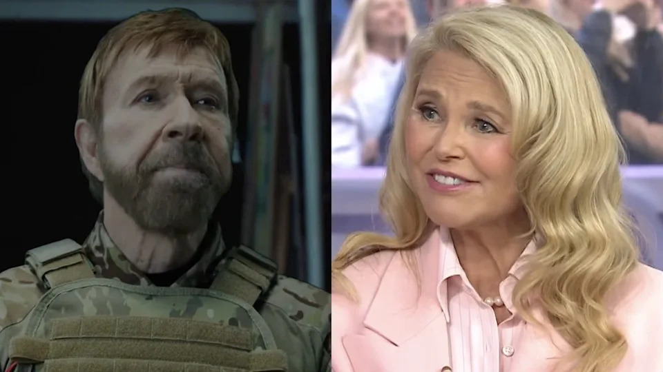  Chuck Norris stars in Agent Recon, while Christie Brinkley appears on Today. 