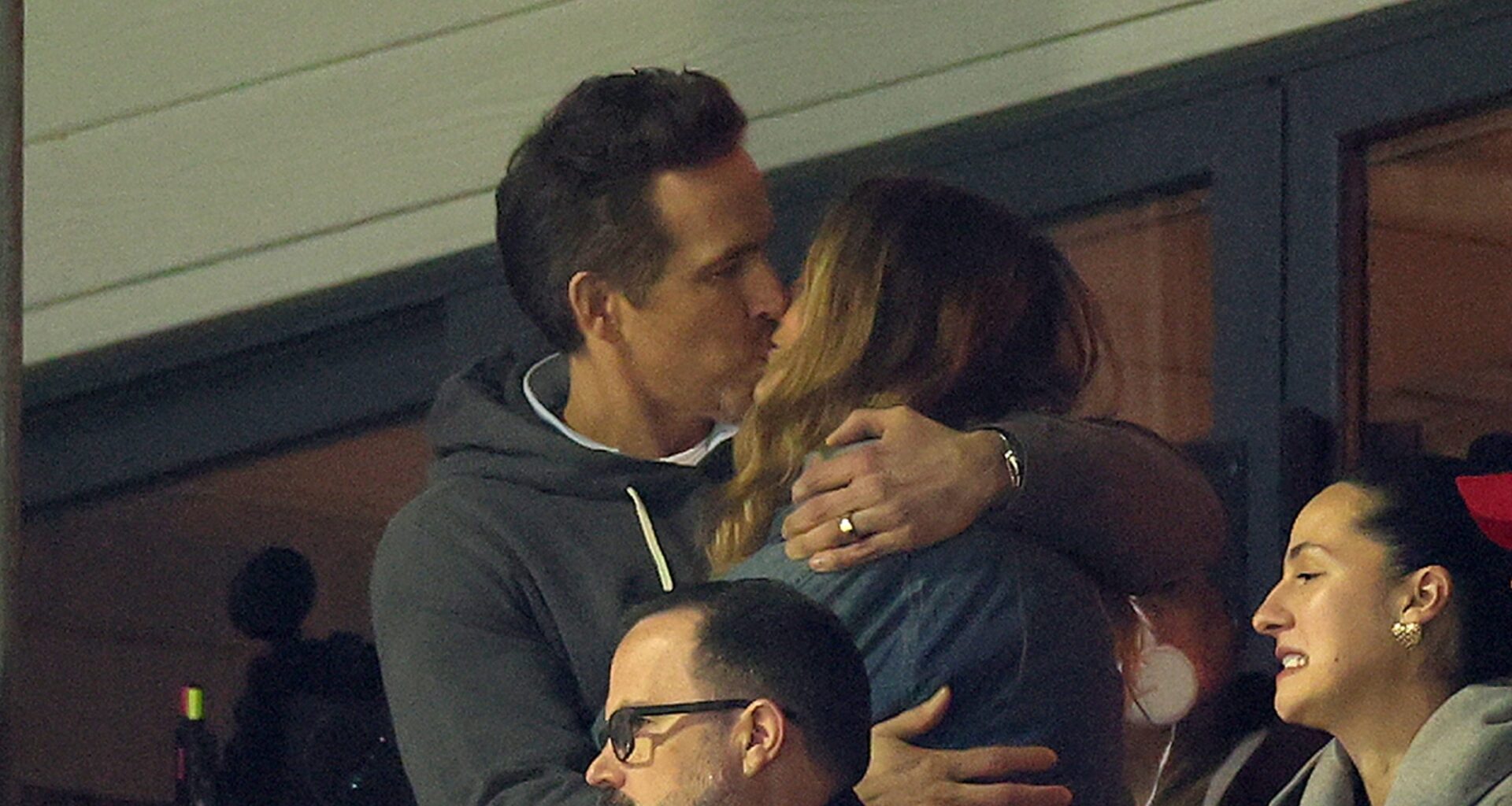 Blake Lively and Ryan Reynolds Snapped Making Out During Soccer Game