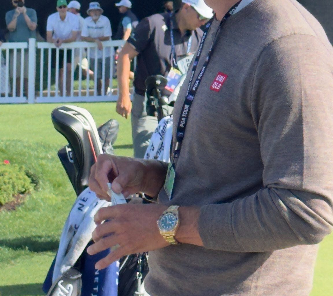 Did you see the Rolex Adam Scott showed up wearing at Bay Hill?