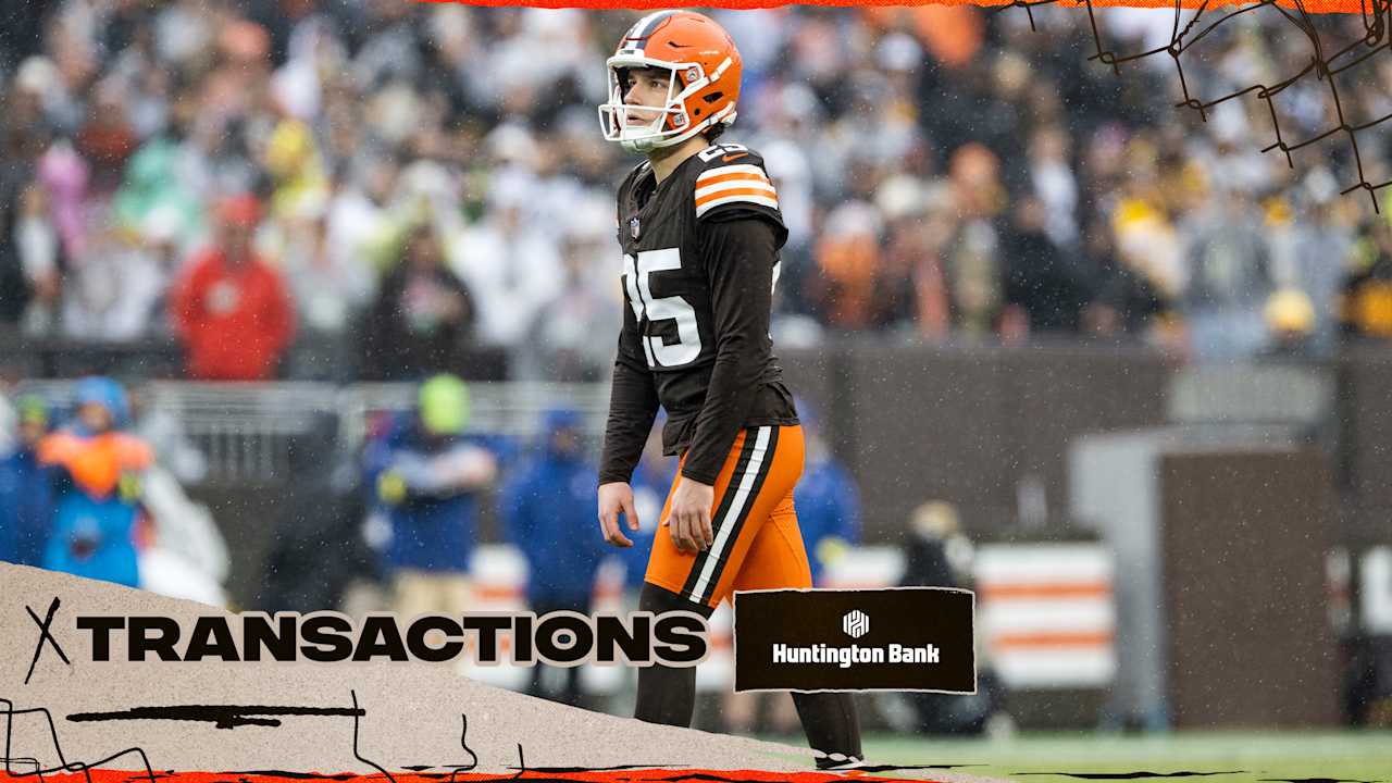 Browns tender six exclusive rights free agents