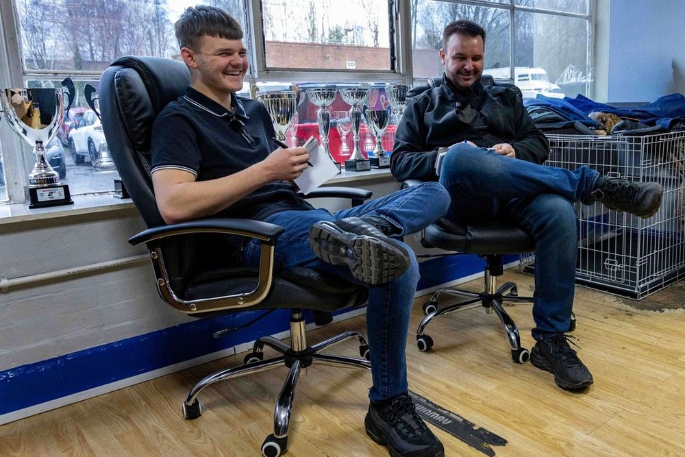 The McDuffs experimented with different devices that connect to the driver’s cochlear implants