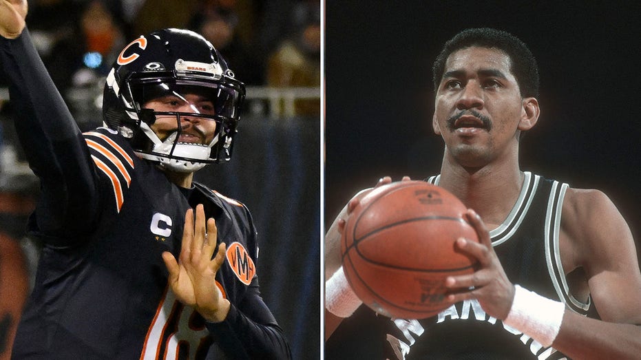 Caleb Williams and George Gervin