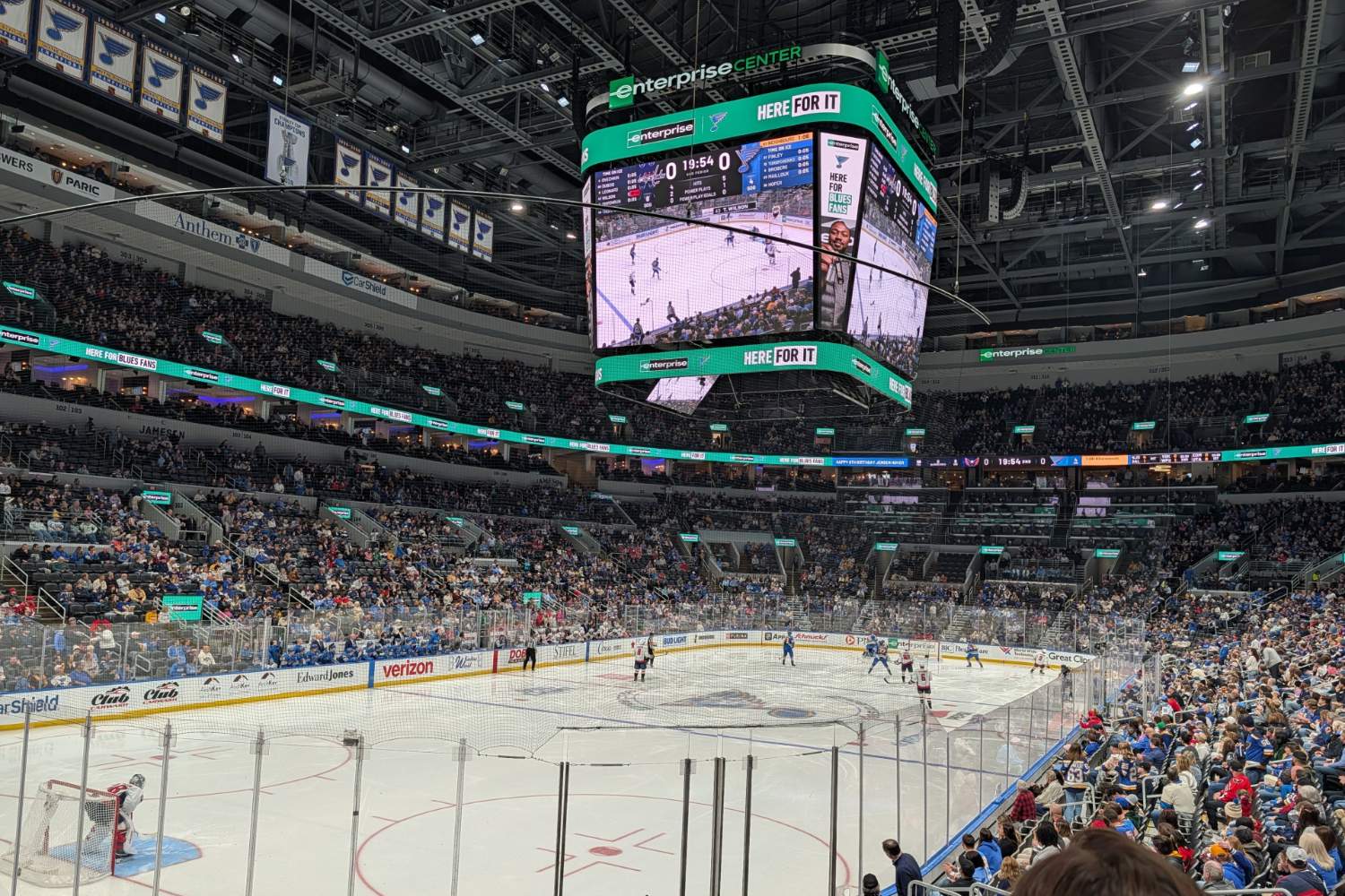 Capitals at Blues