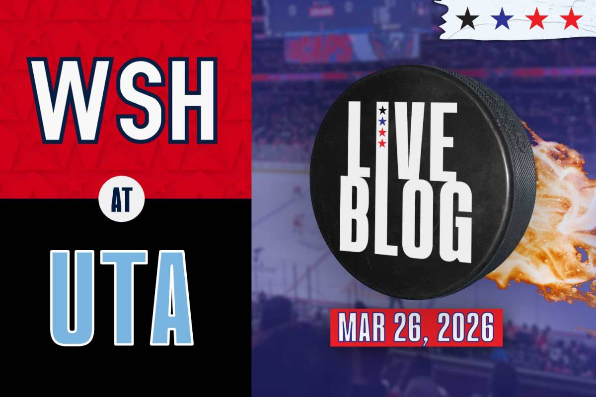 Utah Mammoth leads Washington Capitals 3-1 in the second period (live updates)
