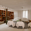 Ortiz House / Meireles + Pavan Arquitetura - Interior Photography, Living Room, Sofa, Lighting, Table, Chair