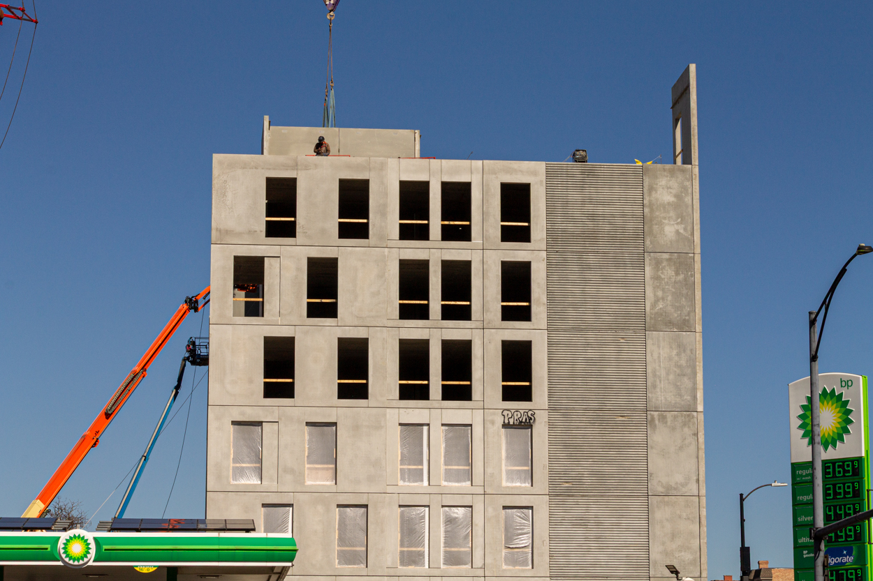 All permits used the address of 1609 West 21st Place. 