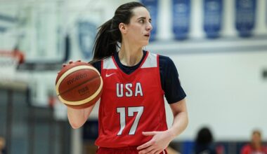 Caitlin Clark scores 17 in return from injury, US routs Senegal in World Cup qualifier