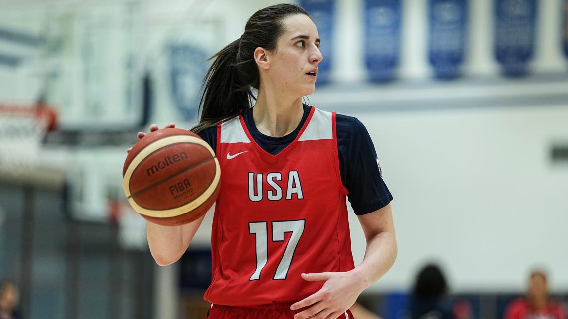 Caitlin Clark scores 17 in return from injury, US routs Senegal in World Cup qualifier