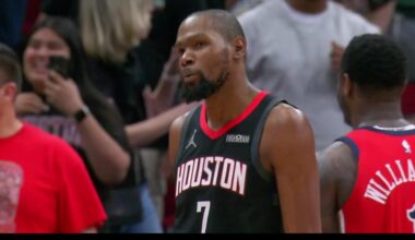 Rockets outlast Pelicans 107-105 to move into 3rd place in West