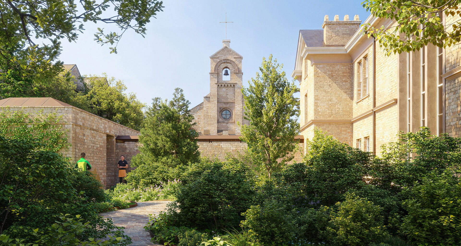 The Chapel & Lodge by Foster + Partners