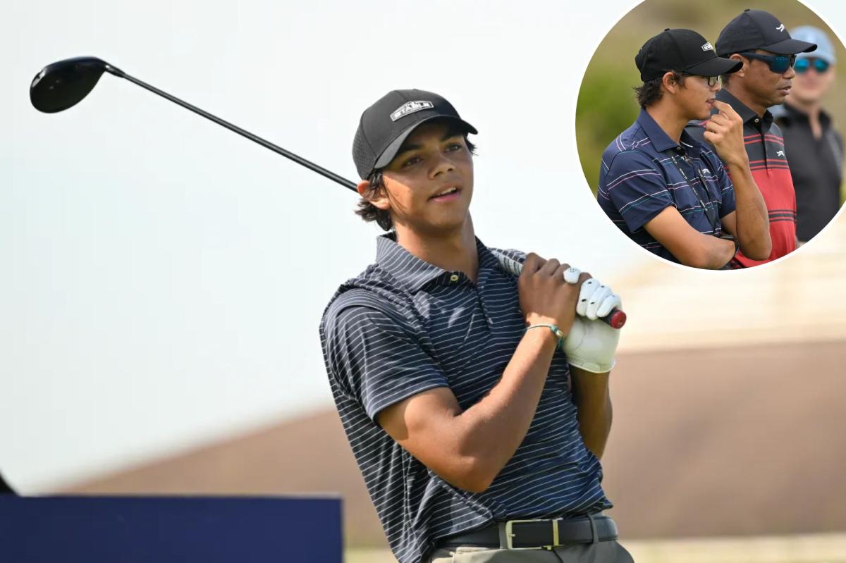 Tiger Woods' son, Charlie, finishes in last at Junior Invitational