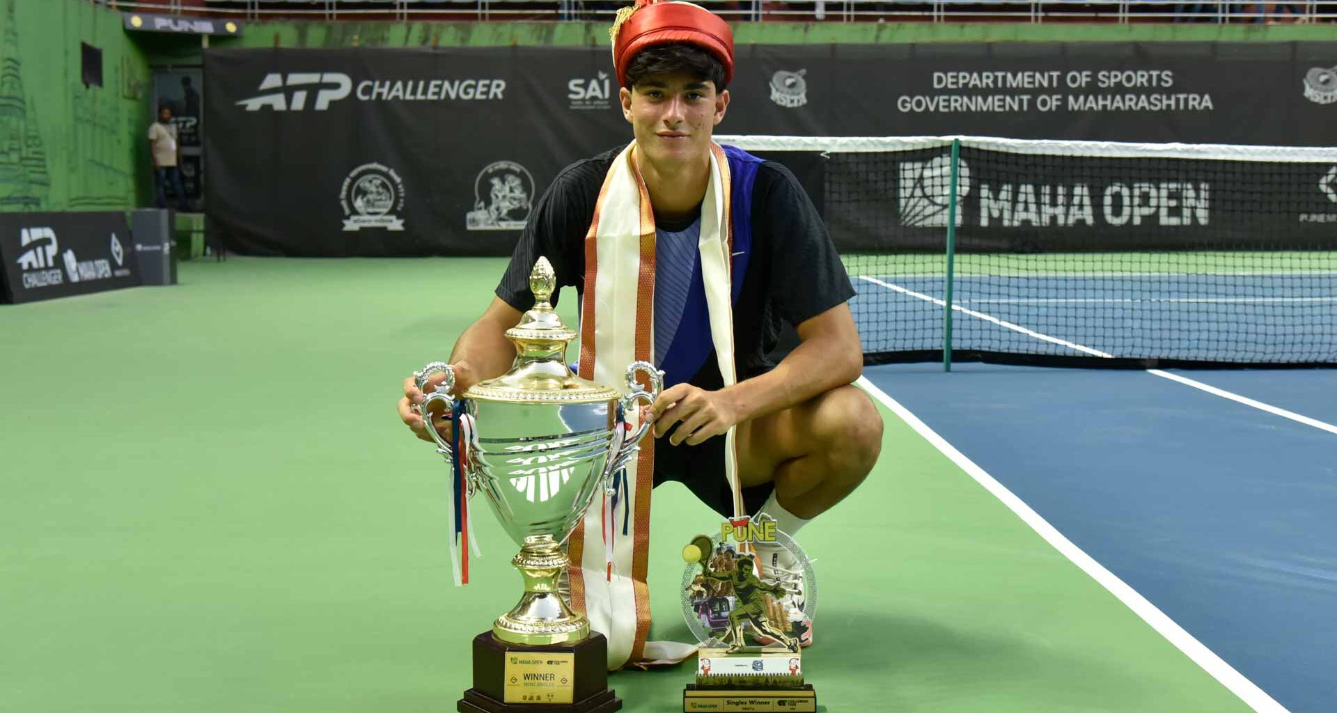 #NextGenATP Federico Cina wins his maiden ATP Challenger title in Pune, India.