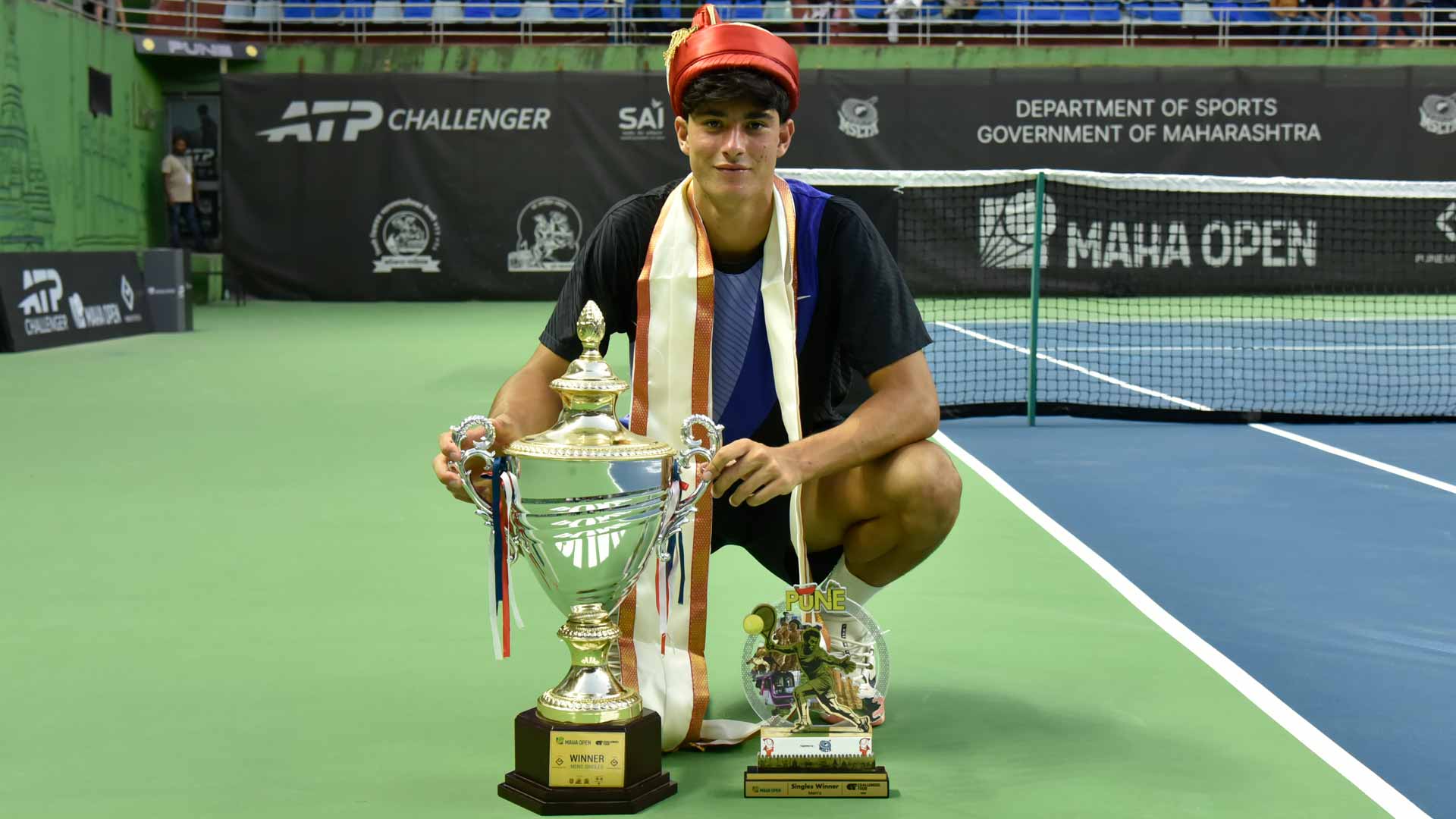 #NextGenATP Federico Cina wins his maiden ATP Challenger title in Pune, India.