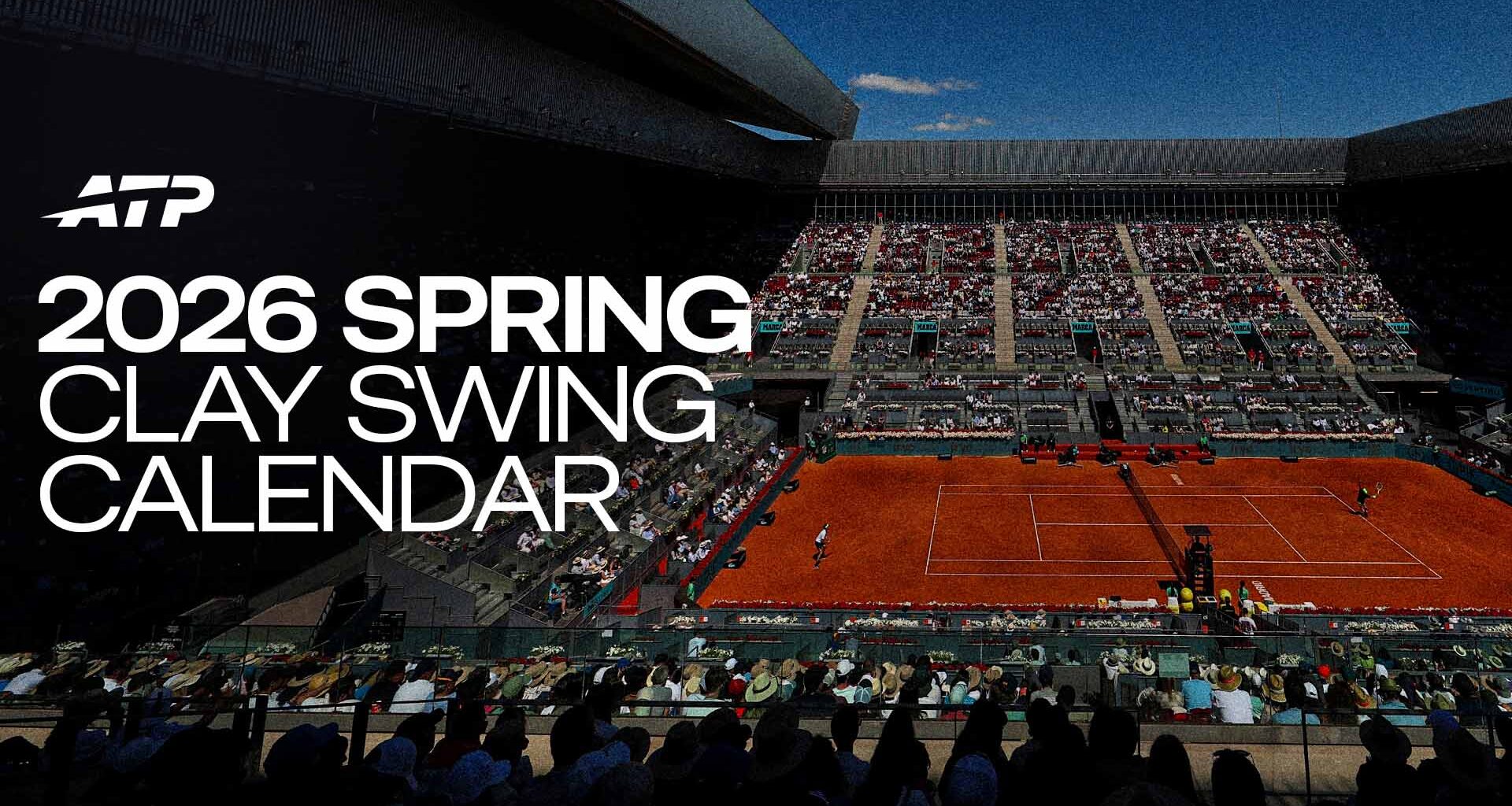 What is the 2026 clay season calendar on the ATP Tour? | ATP Tour