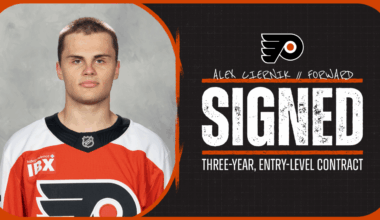 Flyers Sign Alex Ciernik to Entry-Level Contract